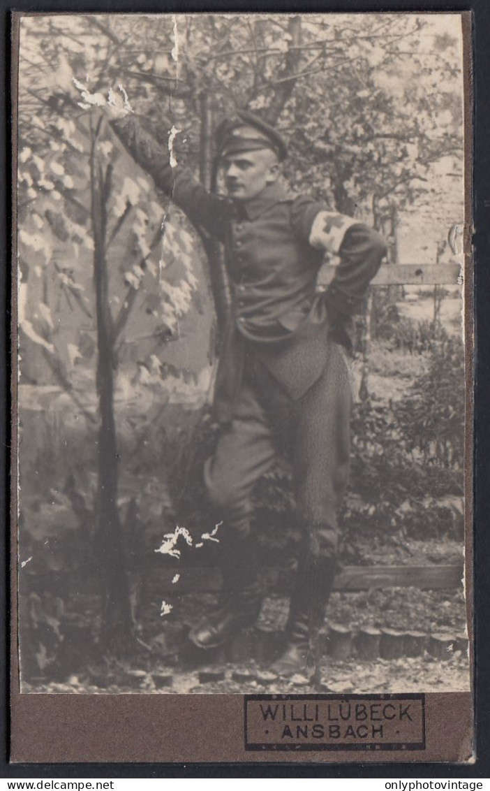 Ansbach 1918 - Foto Willi Lübeck - Ufficiale Militare Medico - Orte