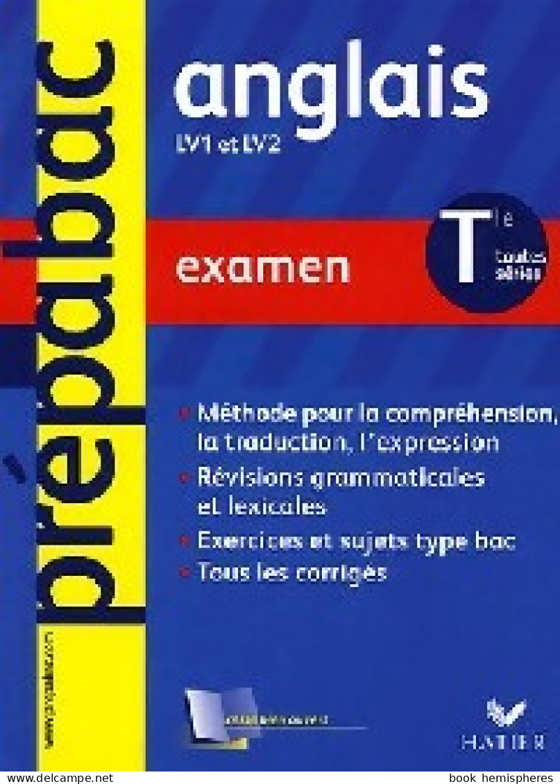 Anglais LV1-LV2 Terminales (2005) De Malavieille - 12-18 Anni