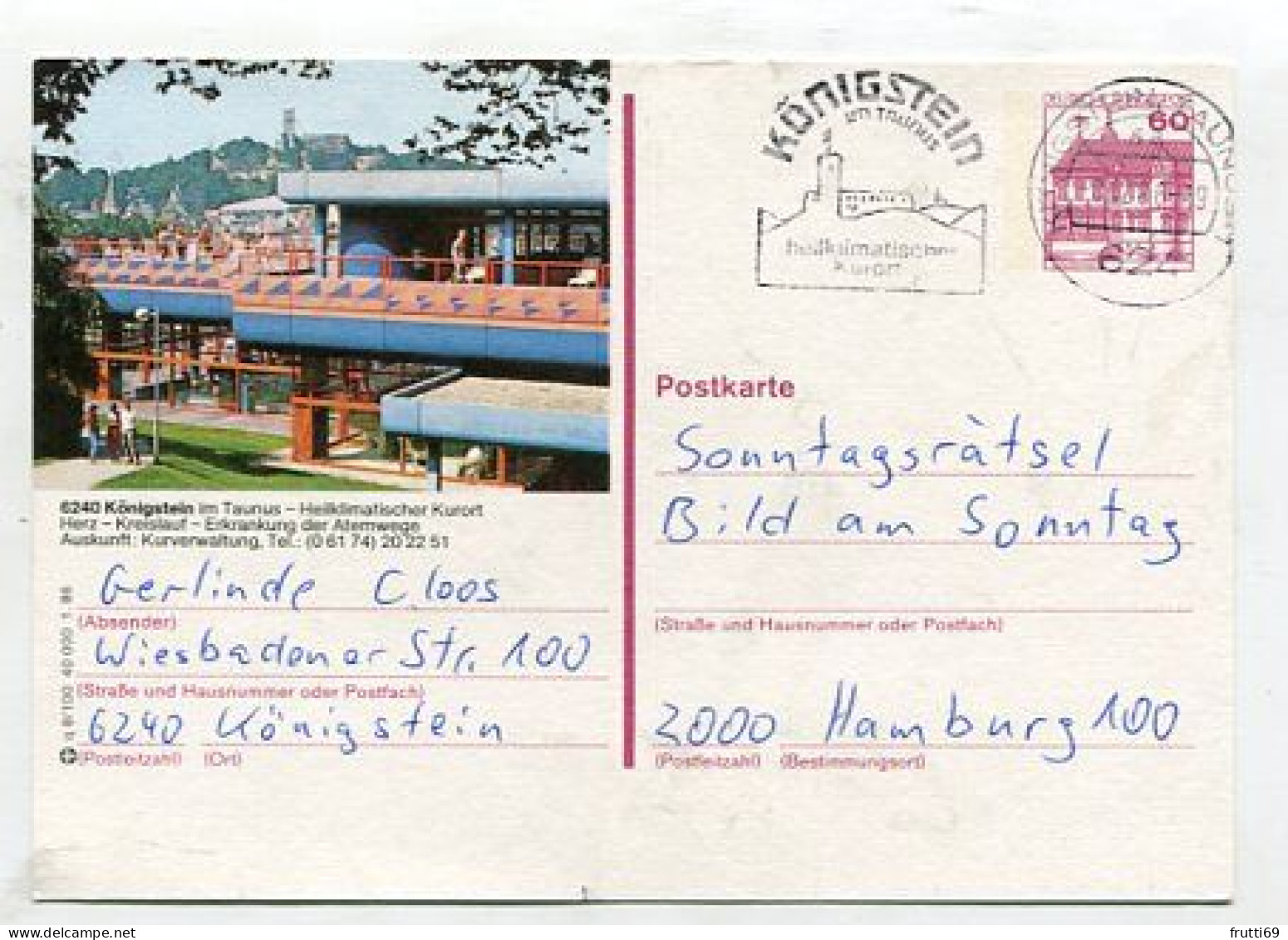 AK 213158 GERMANY - Königstein / Taunus - Koenigstein