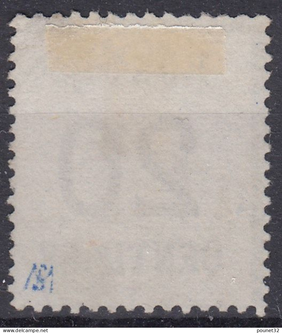 TIMBRE FRANCE ALSACE LORRAINE 10c BISTRE BRUN N° 5 CACHET FRANCAIS DE METZ - Usati