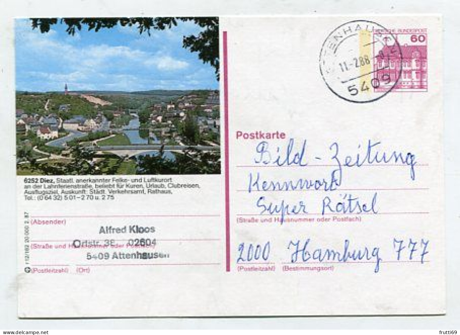 AK 213160 GERMANY - Diez - Diez