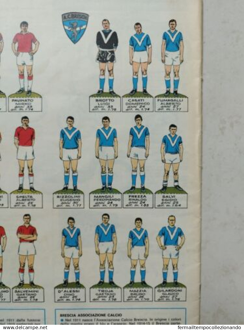 Bp1 Giornale Corriere Dei Piccolicon Figurine Calciatori Mantova E Brescia 1967 - Tijdschriften & Catalogi