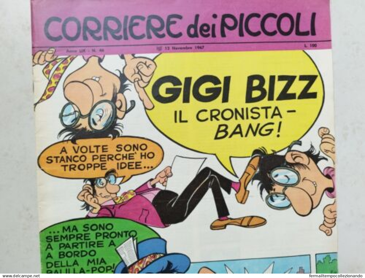 Bp1 Giornale Corriere Dei Piccolicon Figurine Calciatori Mantova E Brescia 1967 - Riviste & Cataloghi