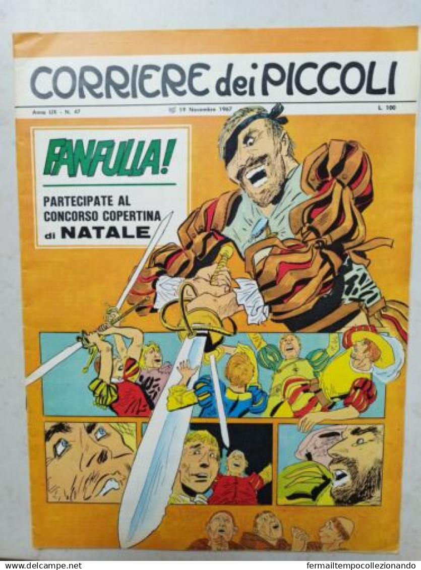 Bp2 Giornale Corriere Dei Piccolicon Figurine Calciatori Sampdoria Vicenza 1967 - Zeitschriften & Kataloge