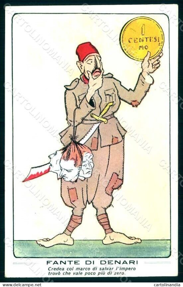 WWI WW1 Italian Propaganda Natoli Playing Cards Serie 1030 Pc HR1041 - Otros & Sin Clasificación