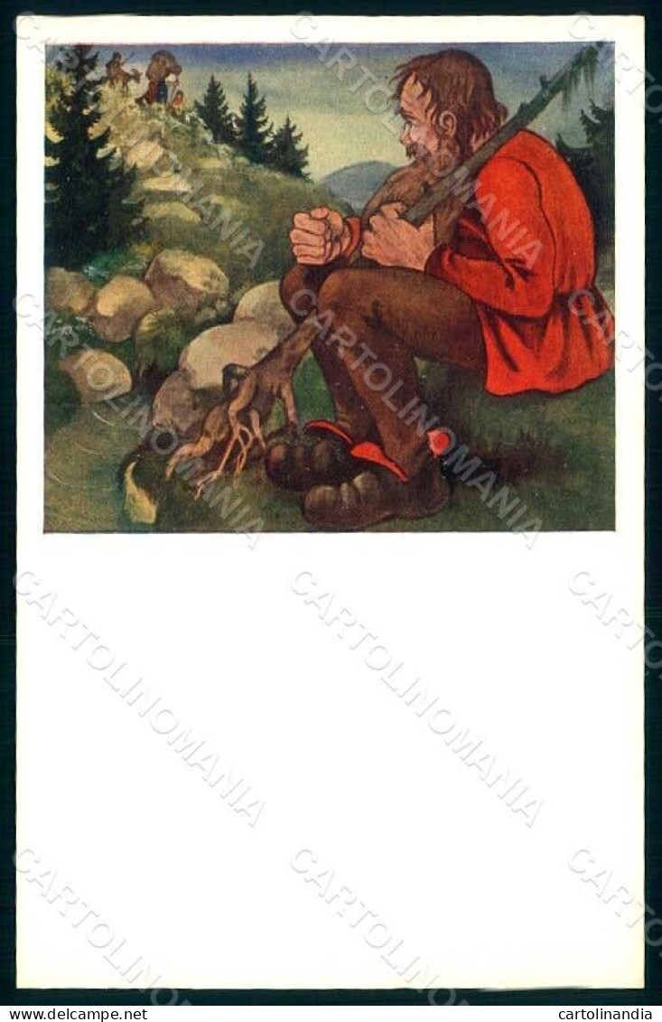 Artist Signed Lang H. Fairy Tales Rubezahl Postcard HR1229 - Autres & Non Classés