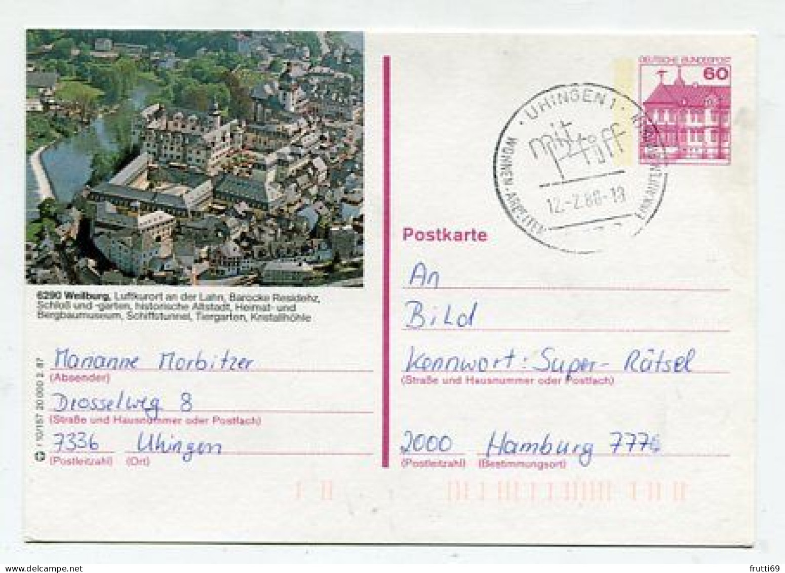 AK 213163 GERMANY - Weilburg - Weilburg