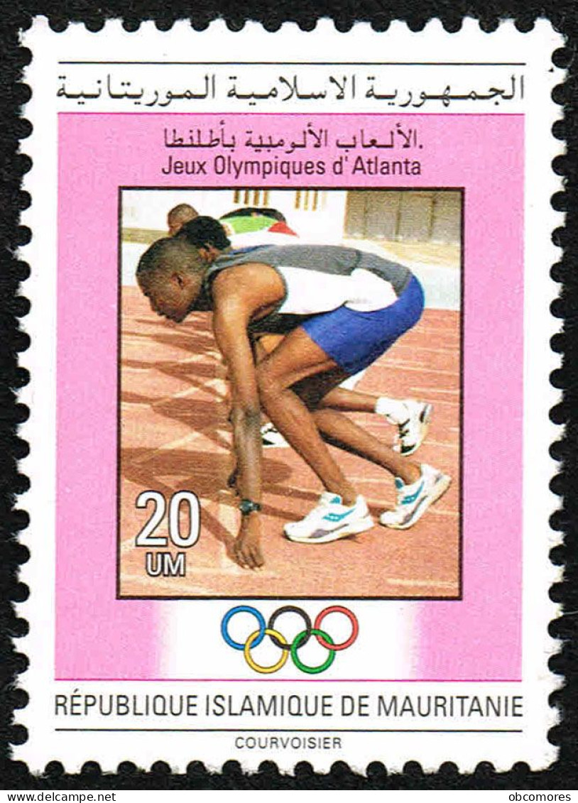 Mauritanie - Mauritania 1996 - Mi 1038 Sc 725 - Olympic Games Atlanta 20 UM Jeux Olympiques MNH **- RARE - Summer 1996: Atlanta