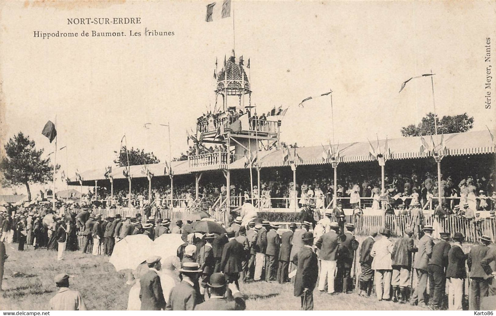 Nort Sur Erdre * Hippodrome De Baumont * Les Tribunes * Hippisme Hippique Courses De Chevaux - Nort Sur Erdre