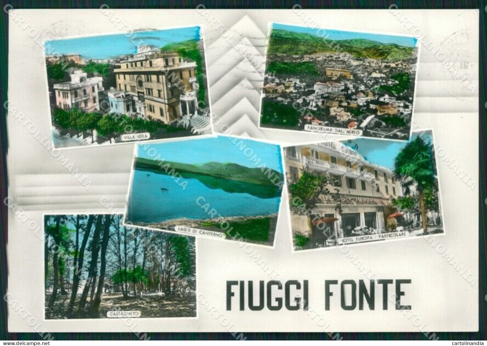 Frosinone Fiuggi Fonte Foto FG Cartolina ZK6734 - Frosinone