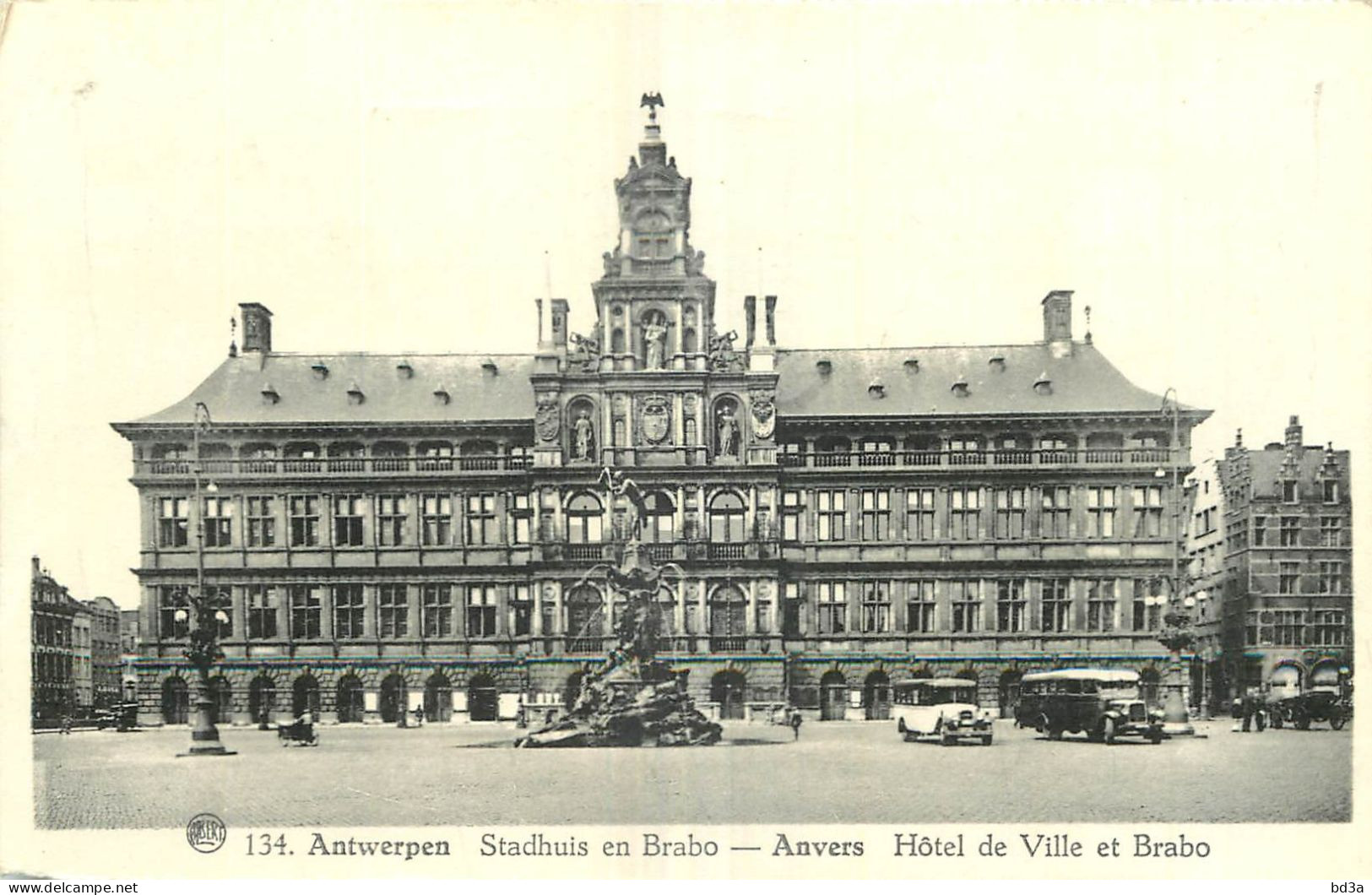 FLAMME ANVERS 1950 - Werbestempel