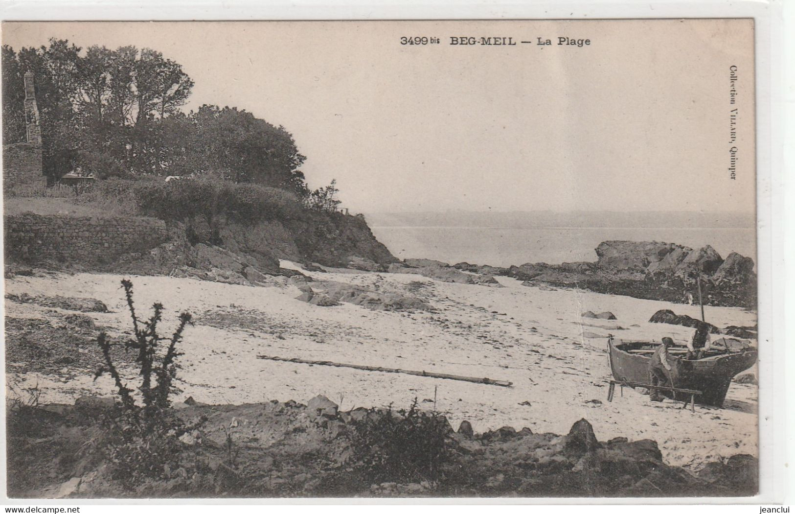 3499bis.  BEG-MEIL  .  LA PLAGE  .  CARTE NON ECRITE - Beg Meil