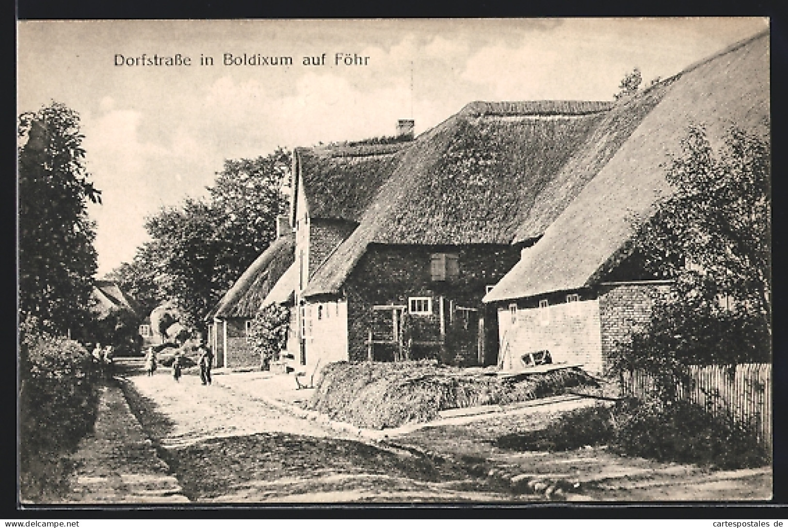 AK Boldixum / Föhr, Dorfstrasse  - Föhr