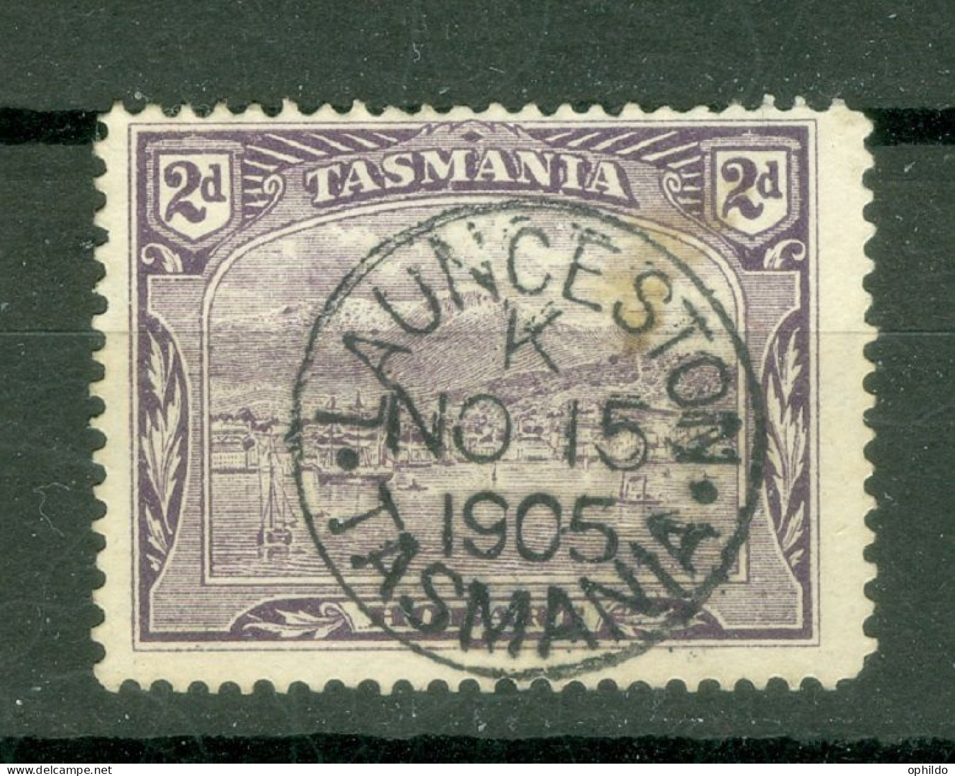 Tasmanie Yv 161  Ob Launceston 1905 - Gebruikt