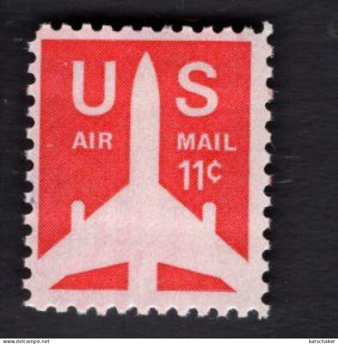 200225322 1971 SCOTT C78 POSTFRIS MINT NEVER HINGED - SILHOUETTE OF JET AIRLINER - 3b. 1961-... Nuovi