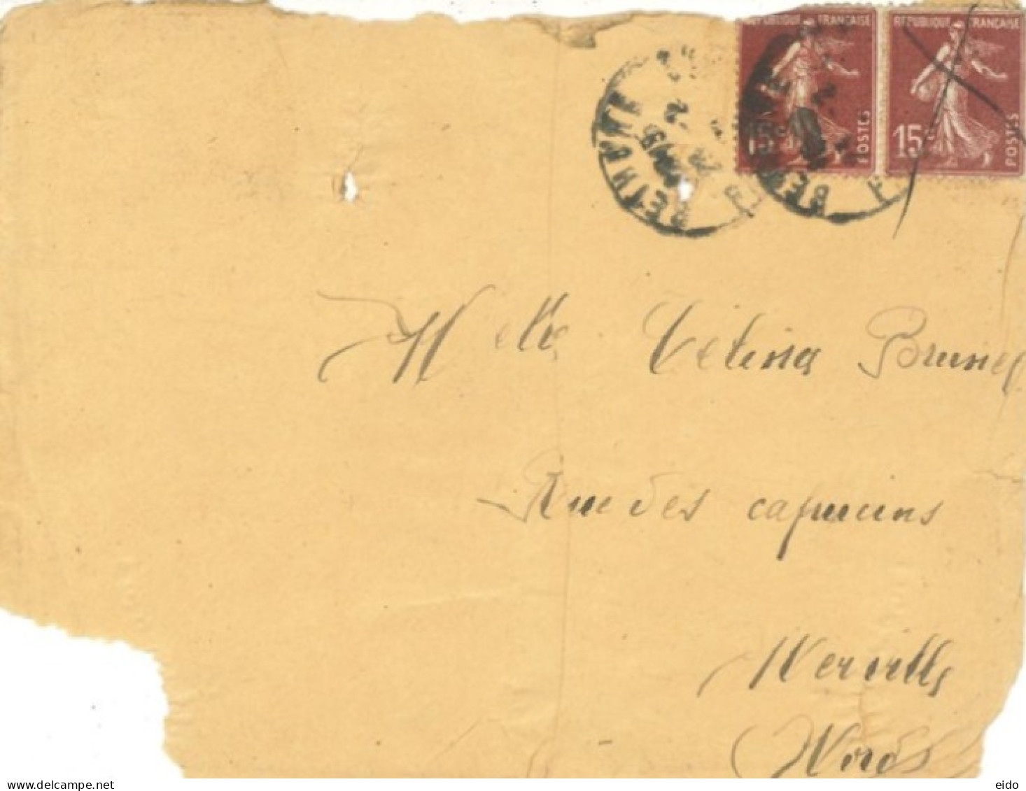 FRANCE,  1938, STAMPS COVER TO FRANCE. - Cartas & Documentos