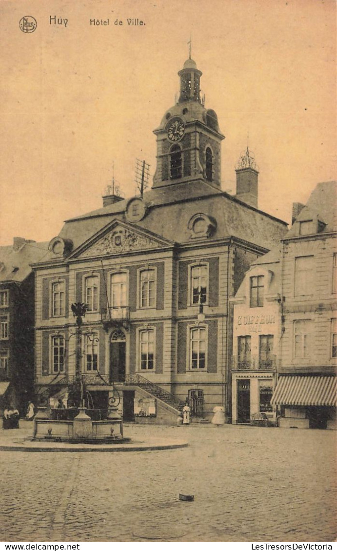 BELGIQUE - Huy - Vue Générale De L' Hôtel De Ville - Carte Postale Ancienne - Huy