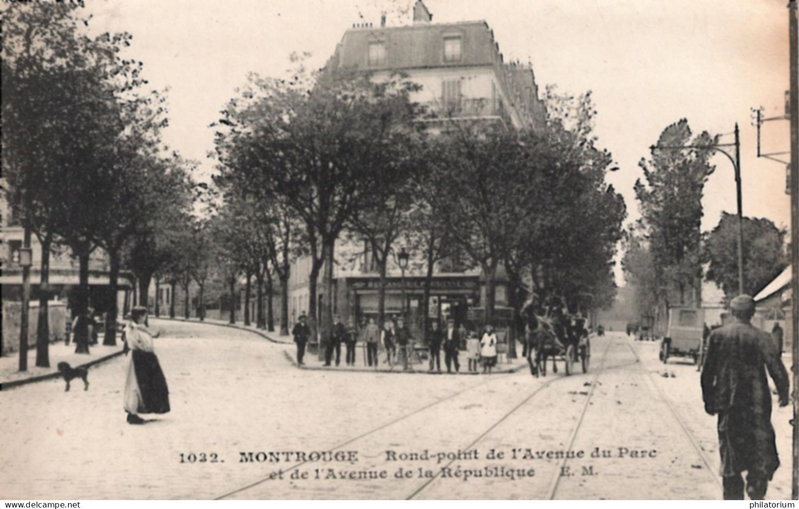 92  GRAND  MONTROUGE   Rond Point De L' Avenue Du Parc Et De L' Avenue De La République - Montrouge