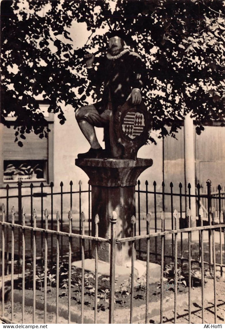 Eisleben „Kamerad-Martin-Denkmal" Wahrzeichen Des Mansfelder Bergbaues - Eisleben