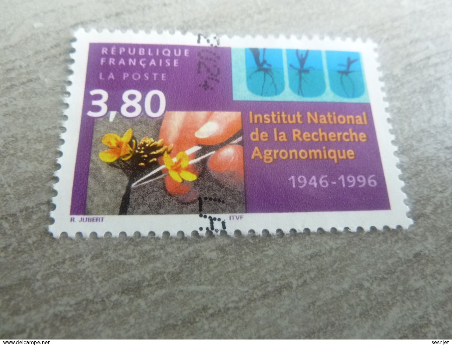 Institut National De La Recherche Agronomique - 3f.80 - Yt 3001 - Multicolore - Oblitéré - Année 1996 - - Usados