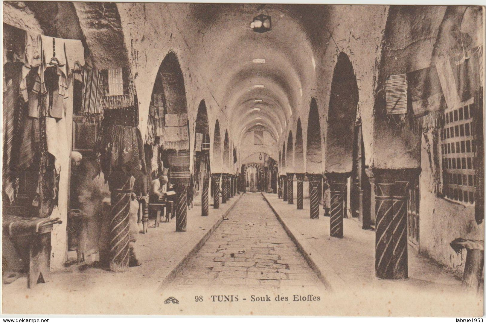 Tunis - Souk Des Etoffes    - (G.2351) - Tunisia