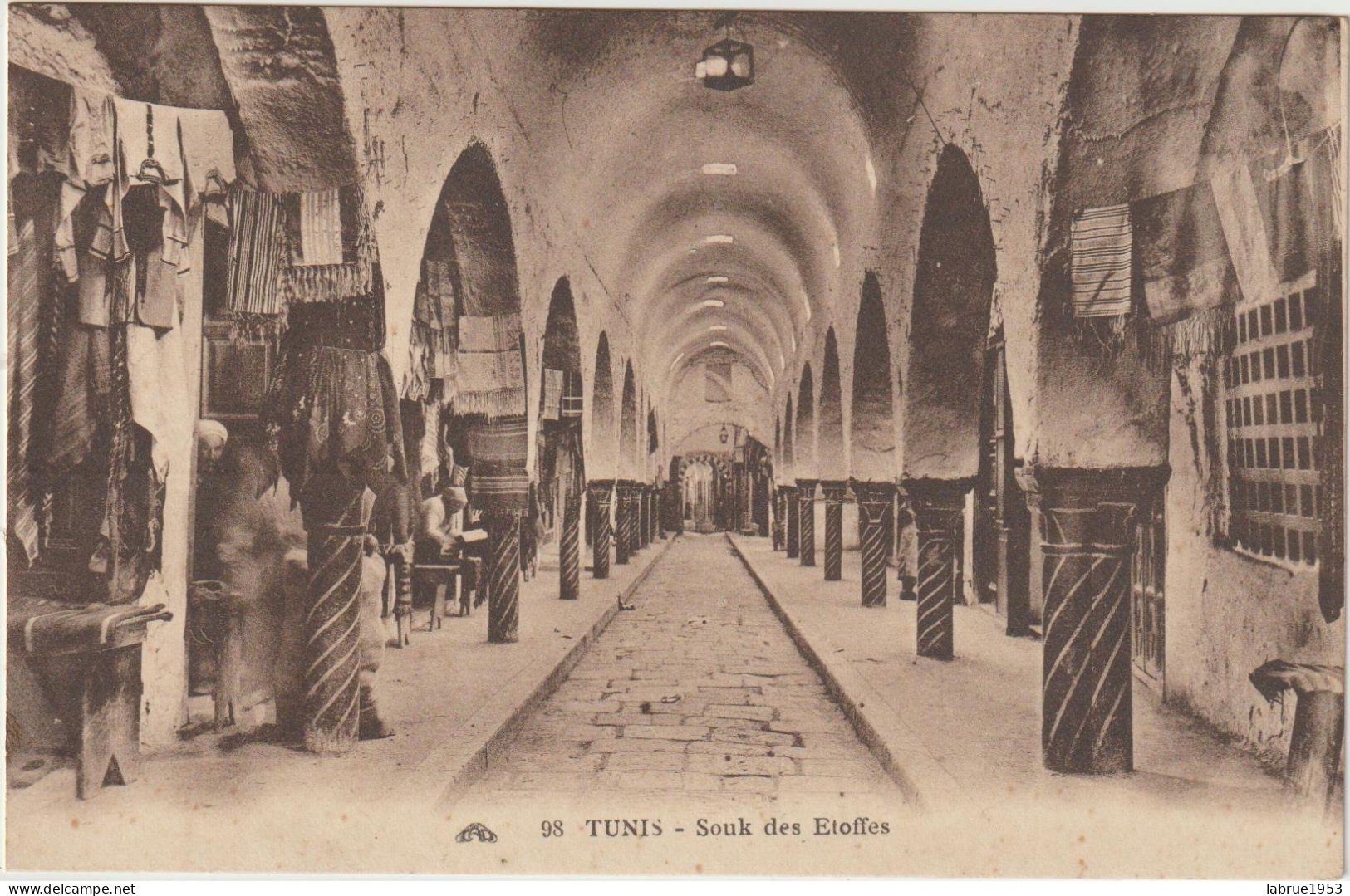 Tunis - Souk Des Etoffes    - (G.2351) - Tunisie