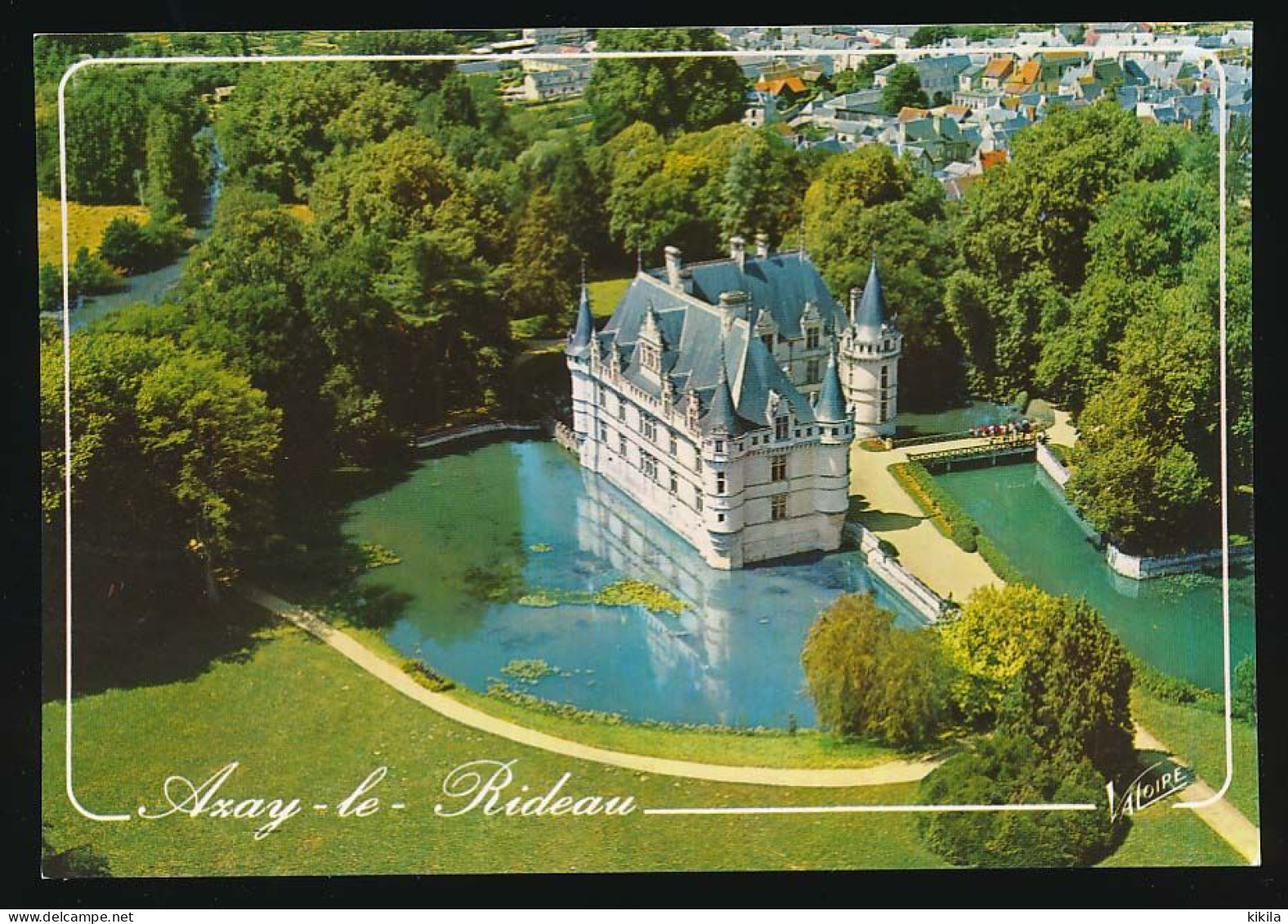 CPSM / CPM 10.5 X 15 Indre Et Loire Les Merveilles Du Val De Loire AZAY LE RIDEAU Le Château Du XVI° Siècle Vue Aérienne - Azay-le-Rideau