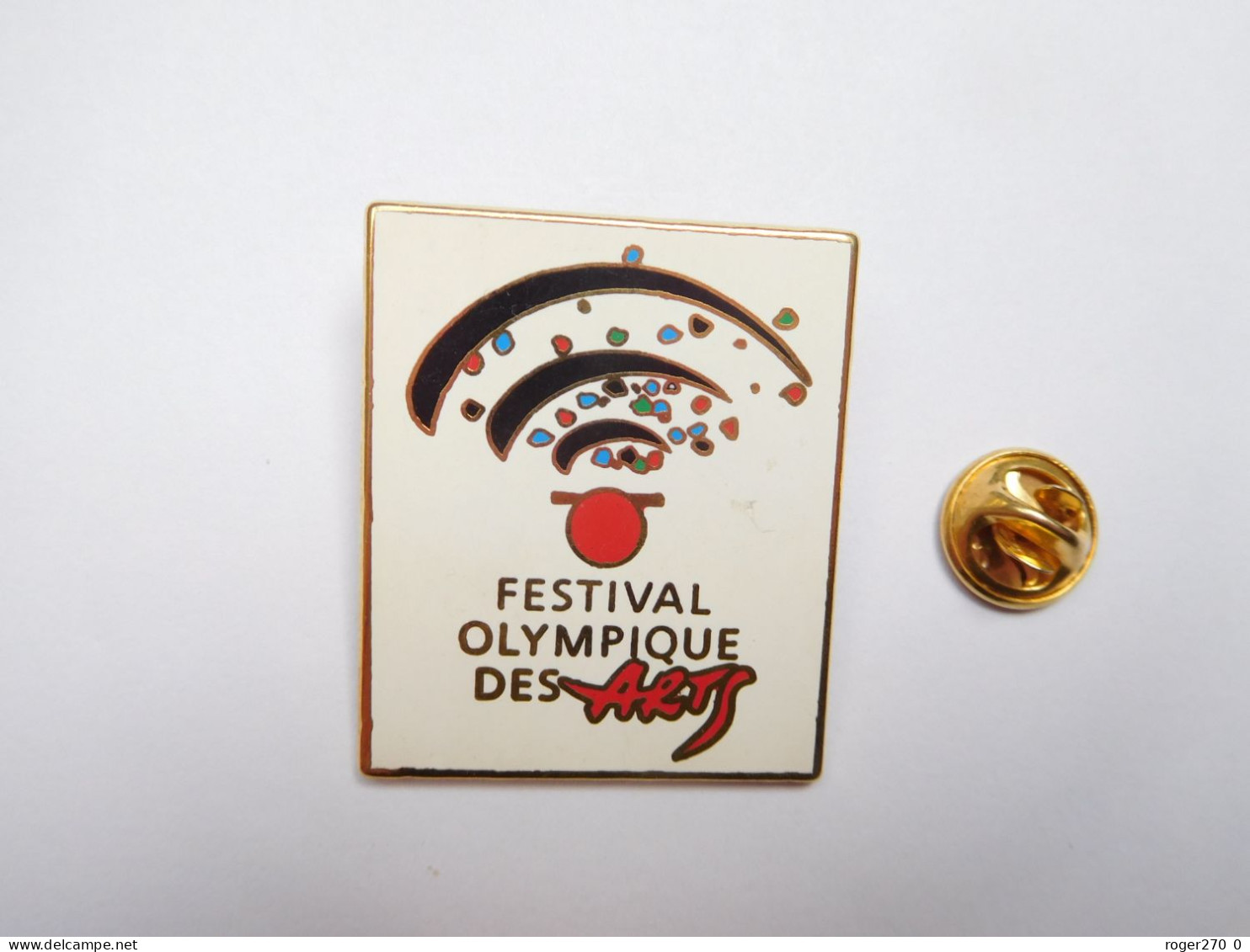 Beau Pin's En Zamac , JO Jeux Olympiques Albertville , Festival Olympique Des Arts , Signé Starpin's - Olympische Spelen