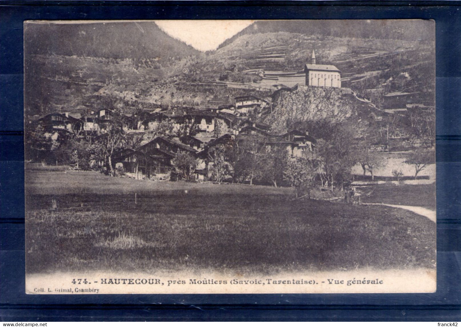 73. Hautecour Près Moutiers. Vue Générale - Andere & Zonder Classificatie