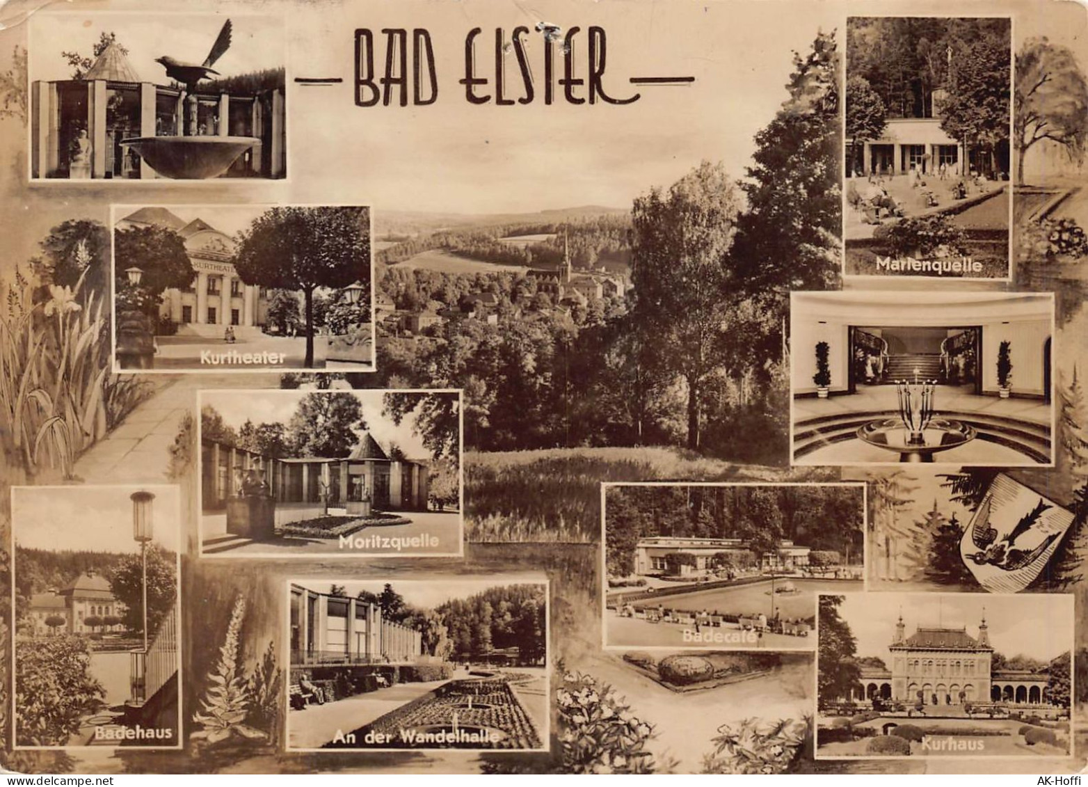 Bad Elster - Mehrbildkarte - Bad Elster