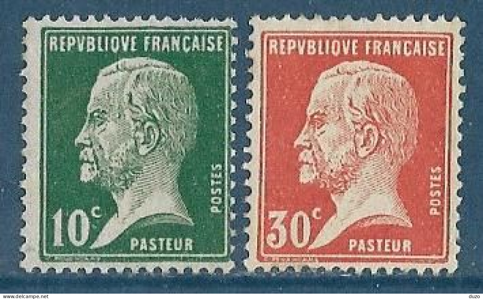 France - 1923/26 -  Pasteur  Y&T 170 & 173 ** Neuf (gomme D'origine) Cote 3,30€ - Nuovi