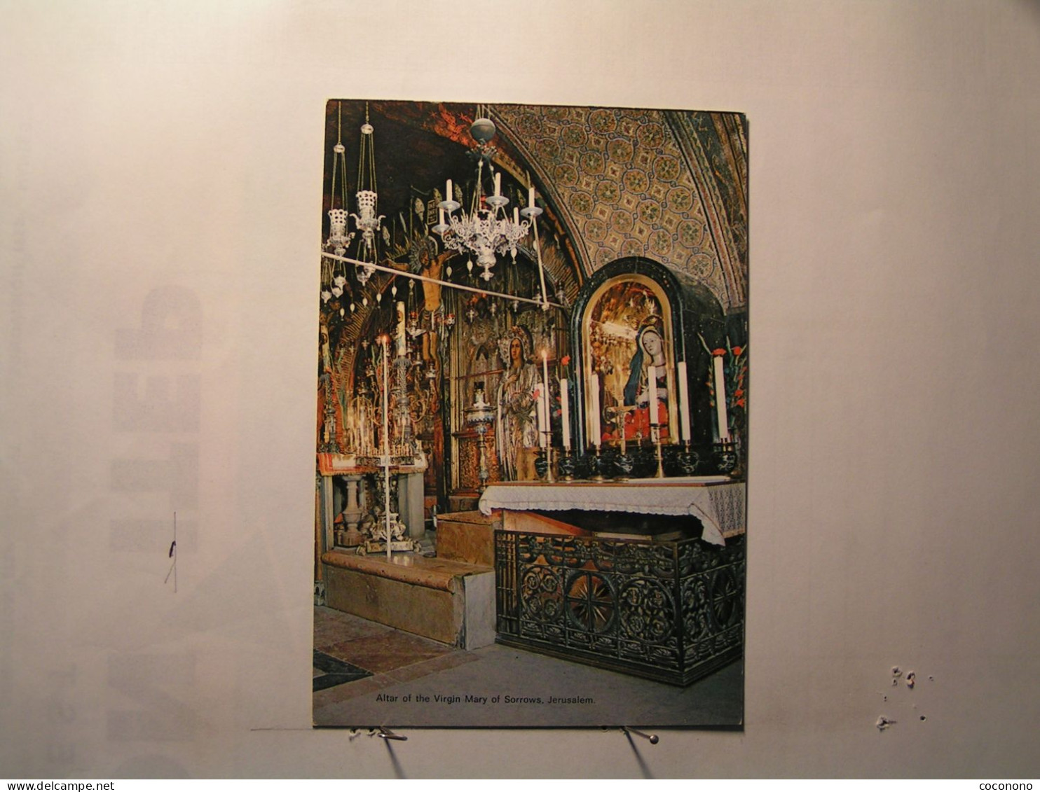 Jerusalem - Altar Of The Virgin Mary Of Sorroxs - Israël