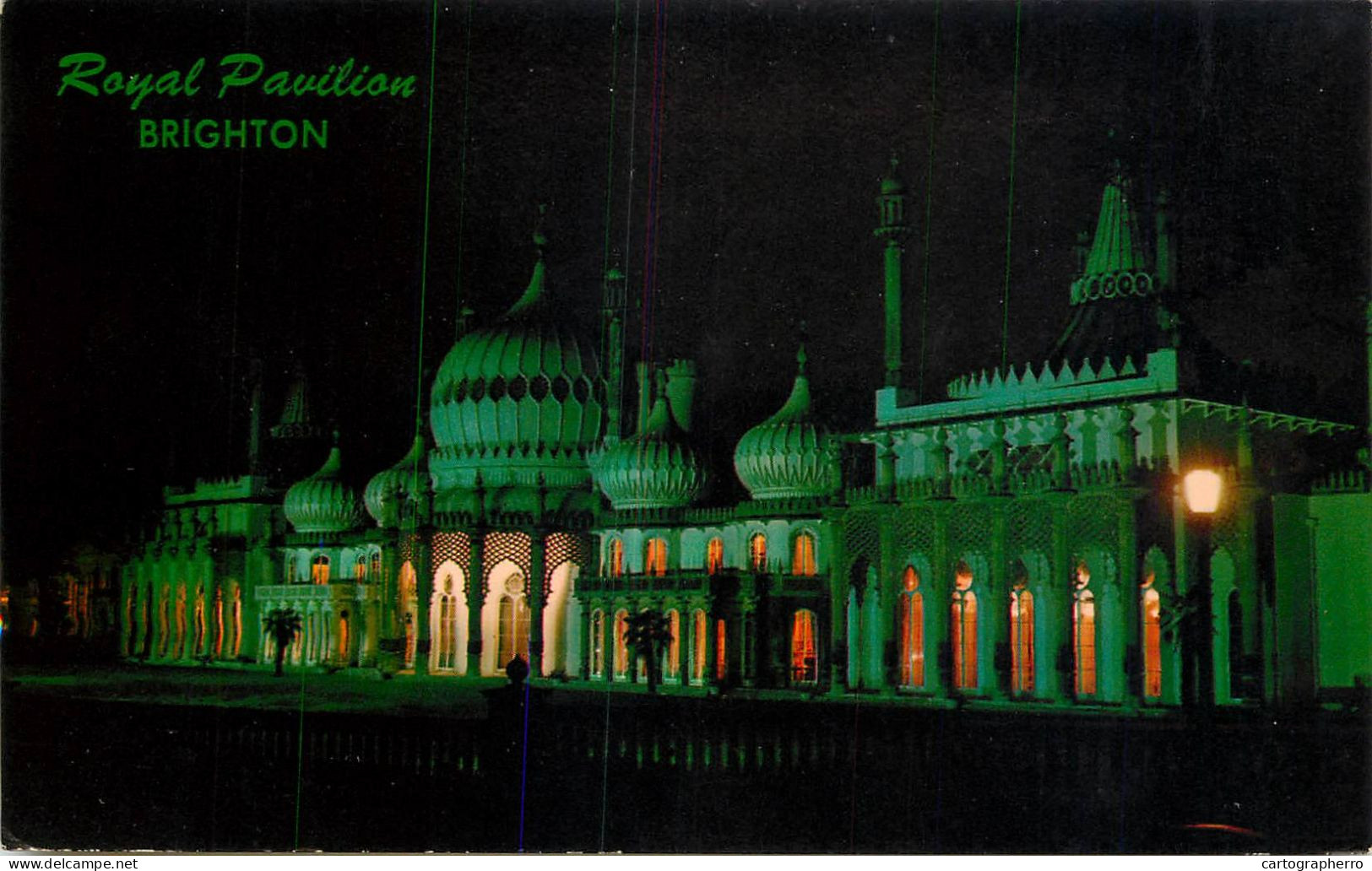 England Brighton Royal Pavilion Night View - Brighton