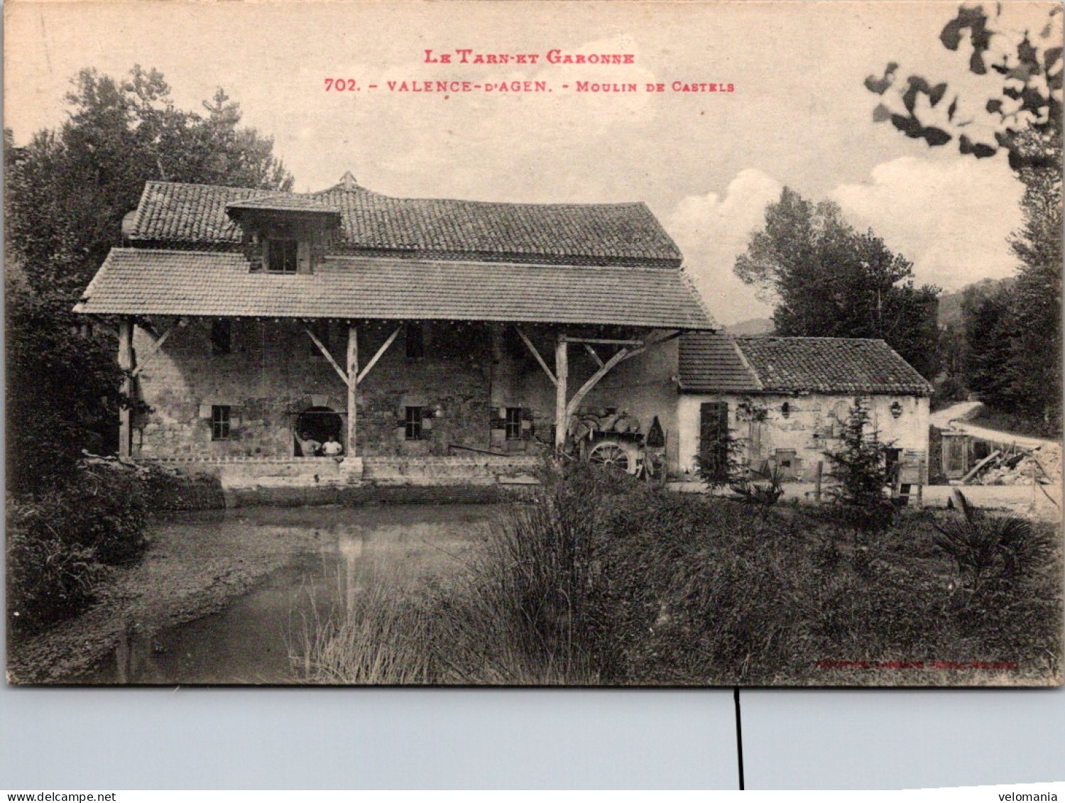 20469 Cpa 82 Valence D'Agen - Moulin De Castels - Valence