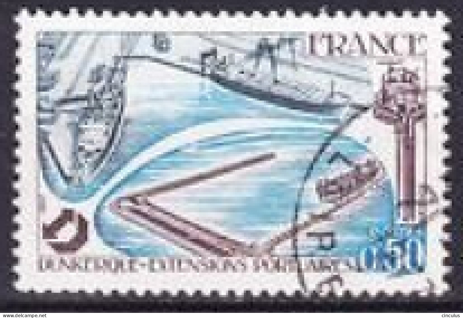 1977. France. Dunkerque - Extensions Port. Used. Mi. Nr. 2013 - Gebraucht