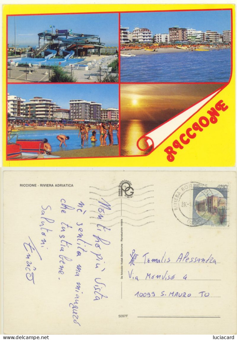 RICCIONE -RIMINI -VEDUTE - Rimini