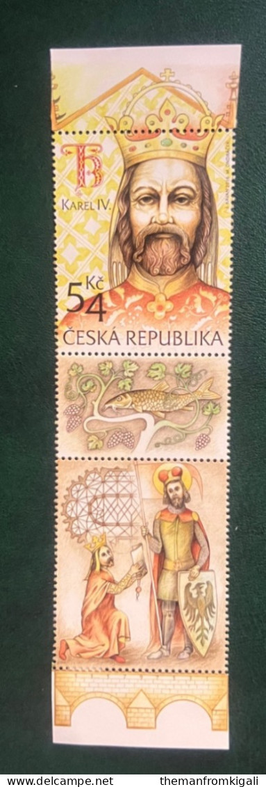 Czech Republic 2016 The 700th Anniversary Of The Birth Of King Charles IV, 1316-1378 - Altri & Non Classificati