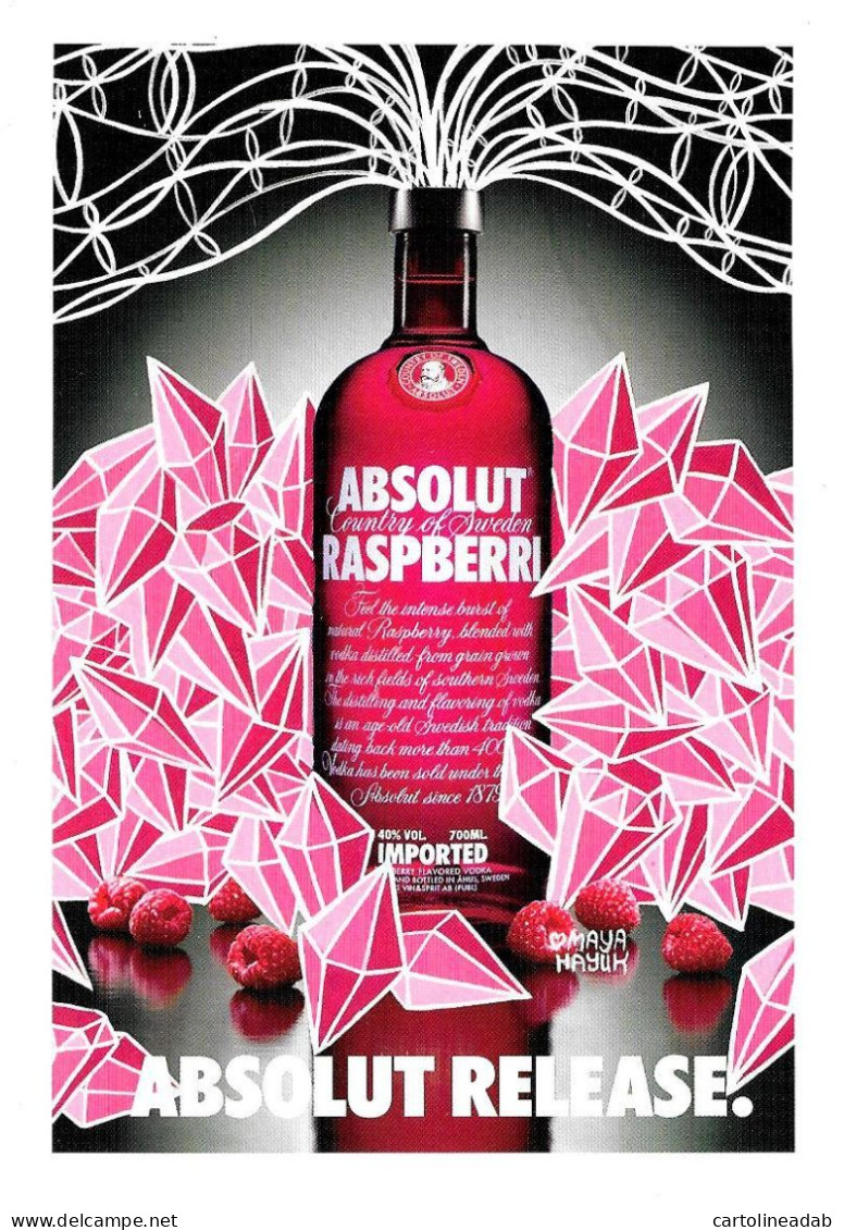 [MD5171] CPM - ABSOLUT RELEASE - ABSOLUT VODKA COLLECTION 316 - PROMOCARD 6903 - PERFETTA - Non Viaggiata - Werbepostkarten