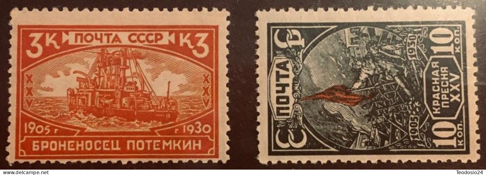 Russia Soviet Union RUSSIE URSS 1930 (394+396) (457 + 459) ** - Nuevos