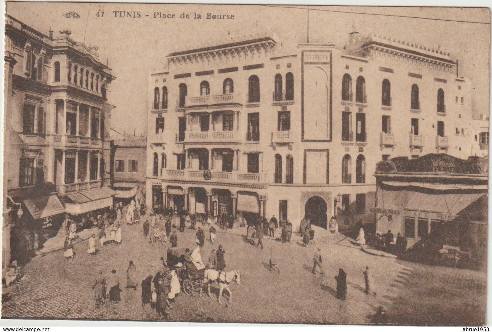 Tunis - Place De La Bourse - (G.2360) - Tunisia