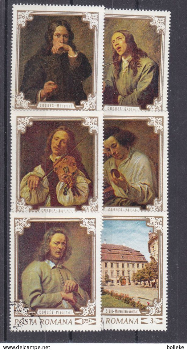 Roumanie - Yvert 2580 / 5 Oblitérés - Peintures - - Used Stamps