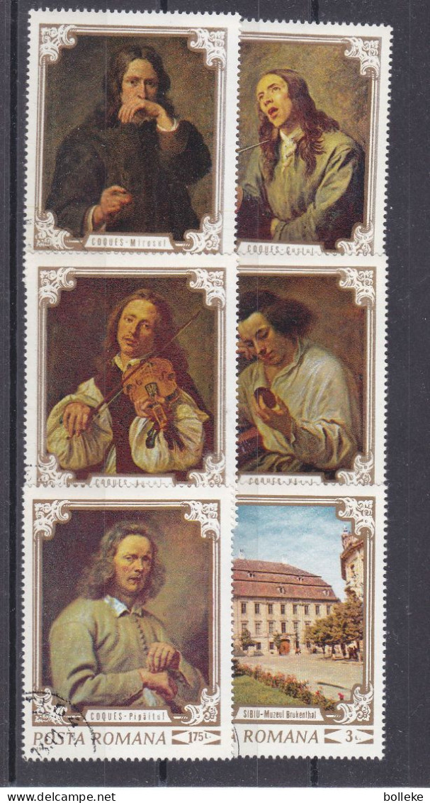 Roumanie - Yvert 2580 / 5 Oblitérés - Peintures - - Usati