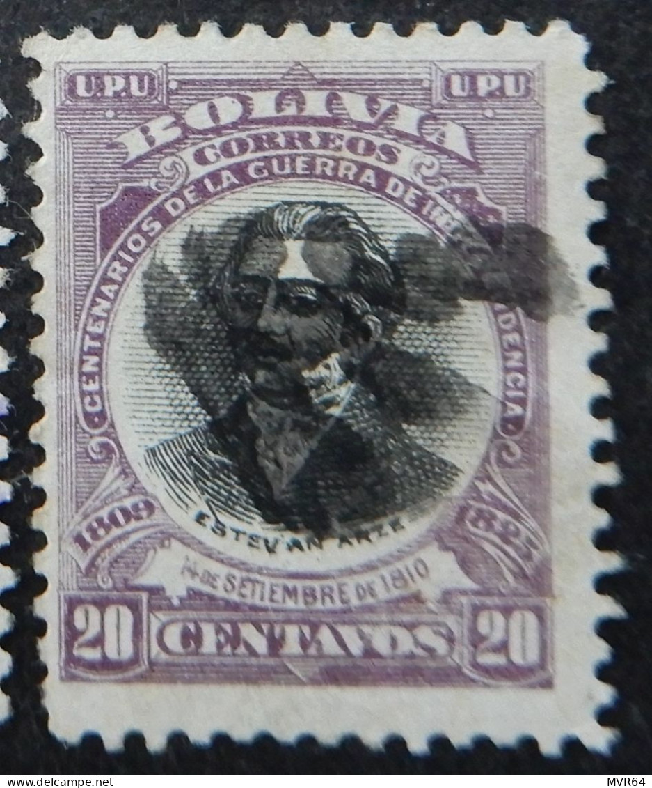 Bolivië Bolivia 1909 (1d) E. Arze - Bolivie