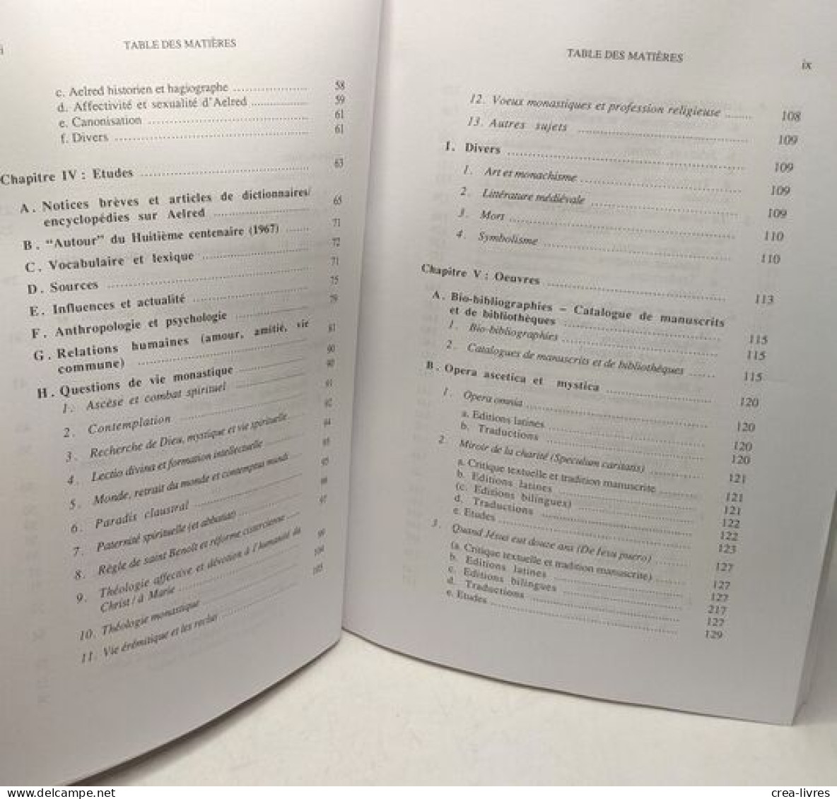 Bibliotheca Aelrediana Secunda - Une Bibliographie Cumulative (1962-1996) - "Fédération Internationale Des Instituts D'é - Andere & Zonder Classificatie