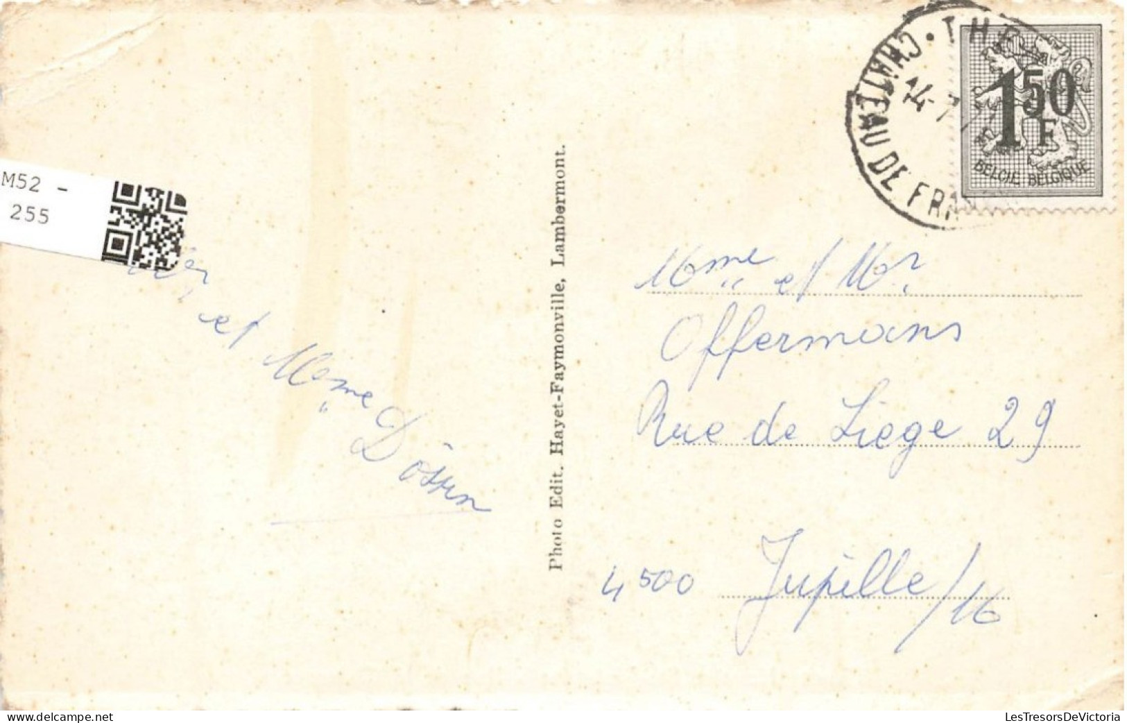 BELGIQUE - Theux - Hospice Ste Joséphine - Rue De La Chaussée - Carte Postale Ancienne - Theux