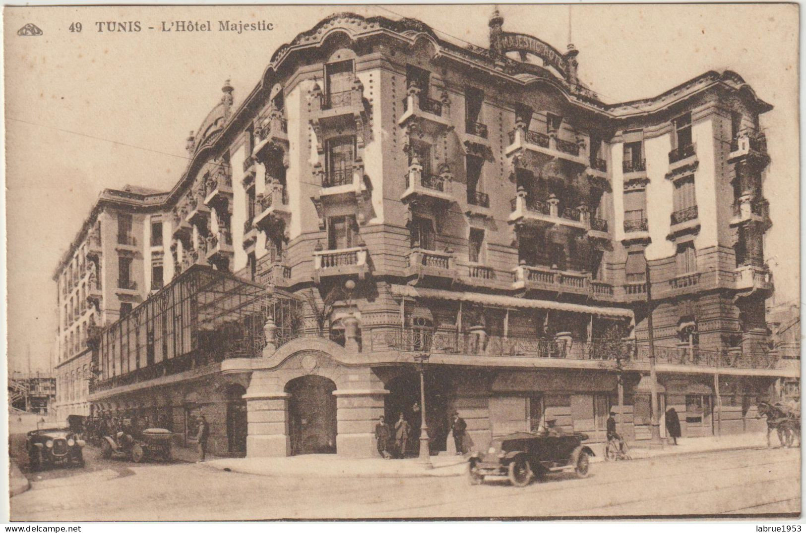 Tunis -  L'Hôtel Majestic - (G.2364) - Tunisia