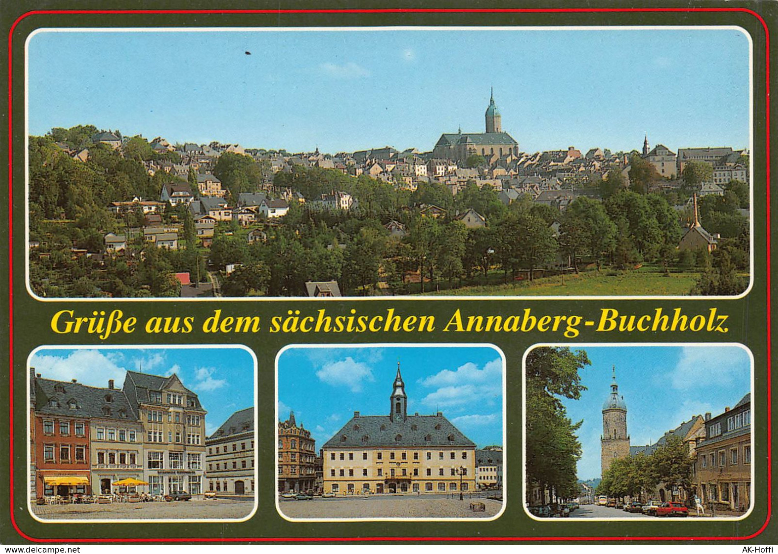 Annaberg - Buchholz - Mehrbildkarte Grüße Aus Dem Sächsischen Annaberg-Buchholz - Annaberg-Buchholz