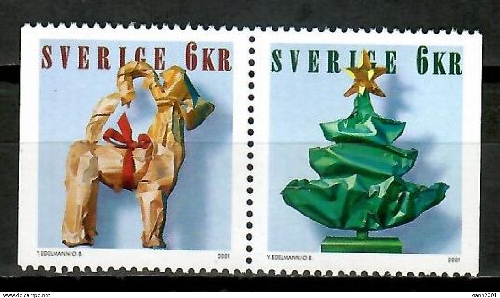 Sweden 2001 Suecia / Christmas MNH Nöel Navidad Weihnachten / Cu15811  18-41 - Natale