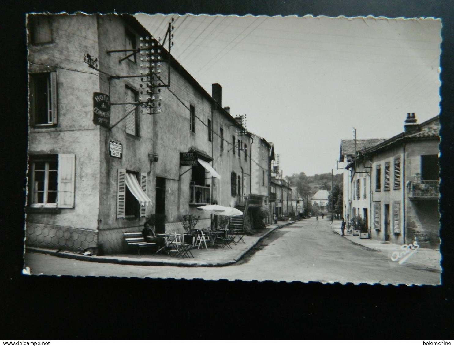 MANZAT                              ROUTE DE CHATEAUNEUF ET HOTEL DU COMMERCE - Manzat