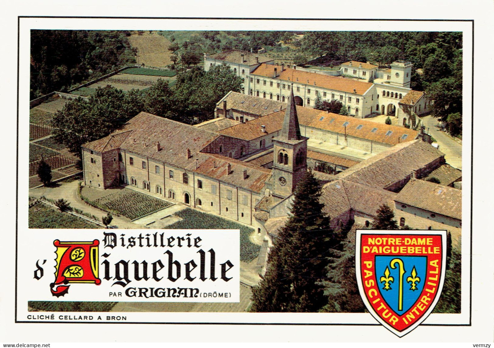 CP Double Distillerie D'AIGUEBELLE - Grignan